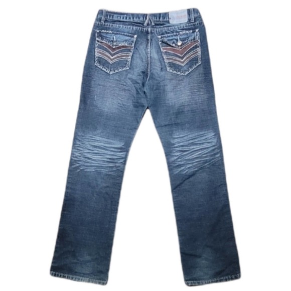 Define Denim Vancouver Freestyle Jeans Men's 32x33 Straight Leg - Picture 2 of 5